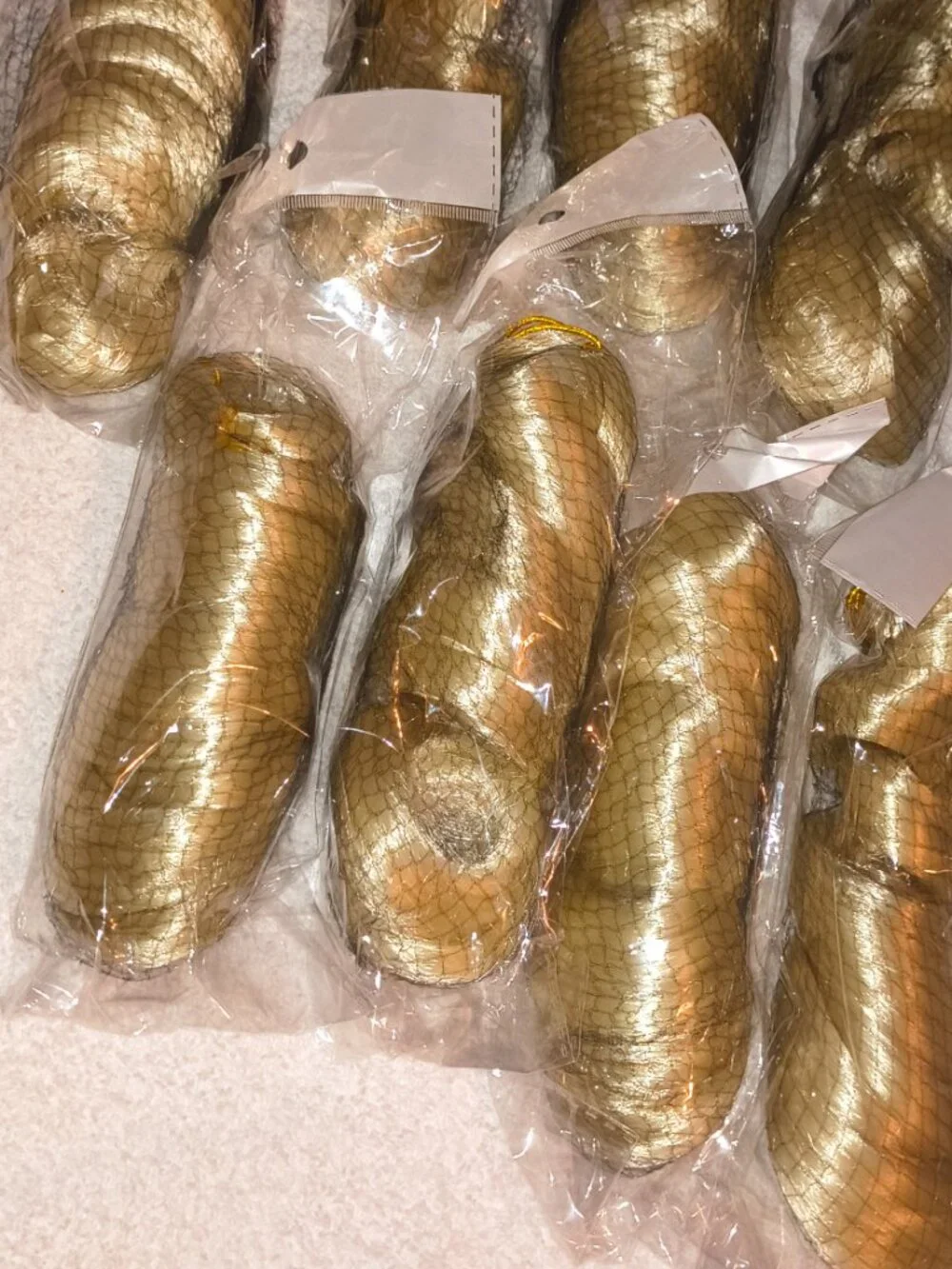 Blonde French Curl Synthetic Hair Extensions
